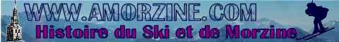 banniere du site amorzine.com, l'histoire du ski et de la vallée de Morzine.