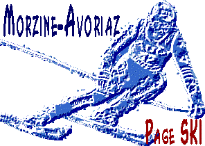 Une page ski de la station de Morzine-Avoriaz